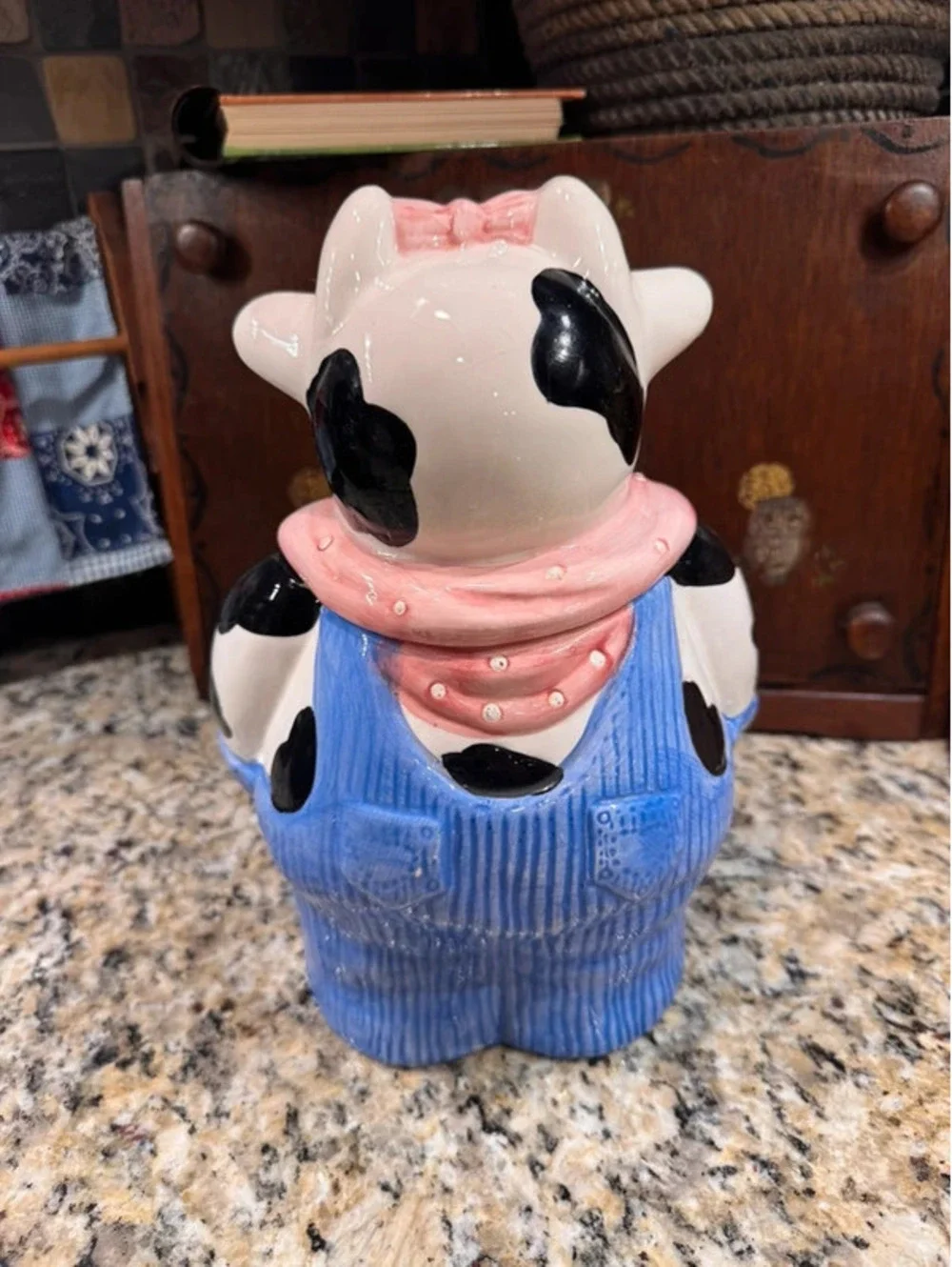 Vintage DesignPac cow cookie jar